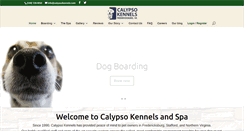 Desktop Screenshot of calypsokennels.com